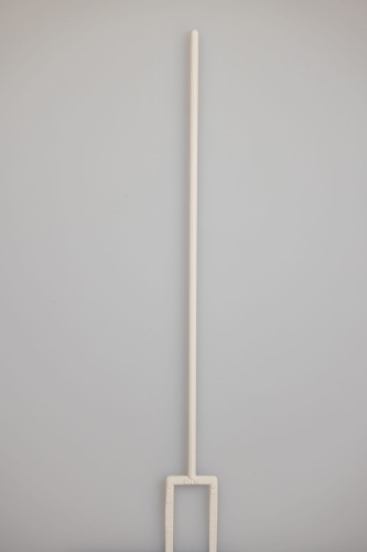 OhWidełki 30 cm białe – widełki do roślin doniczkowych, widok z przodu